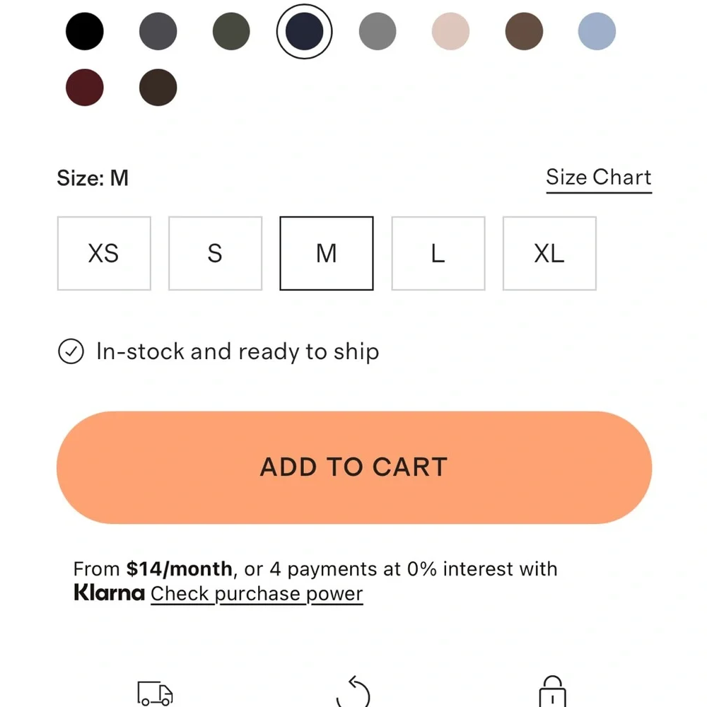 Quince cashmere sweater- Midnight Blue boatneck/off the-Shoulder Sweater - Picture 3 of 5